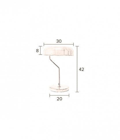 Lampe de Table Eclipse Dorée - DutchBone