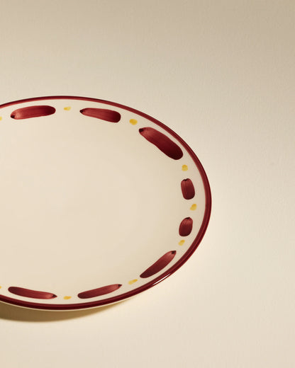 Set de 6 Assiettes Plates Aura D.27 cm - Maison Sarah Lavoine
