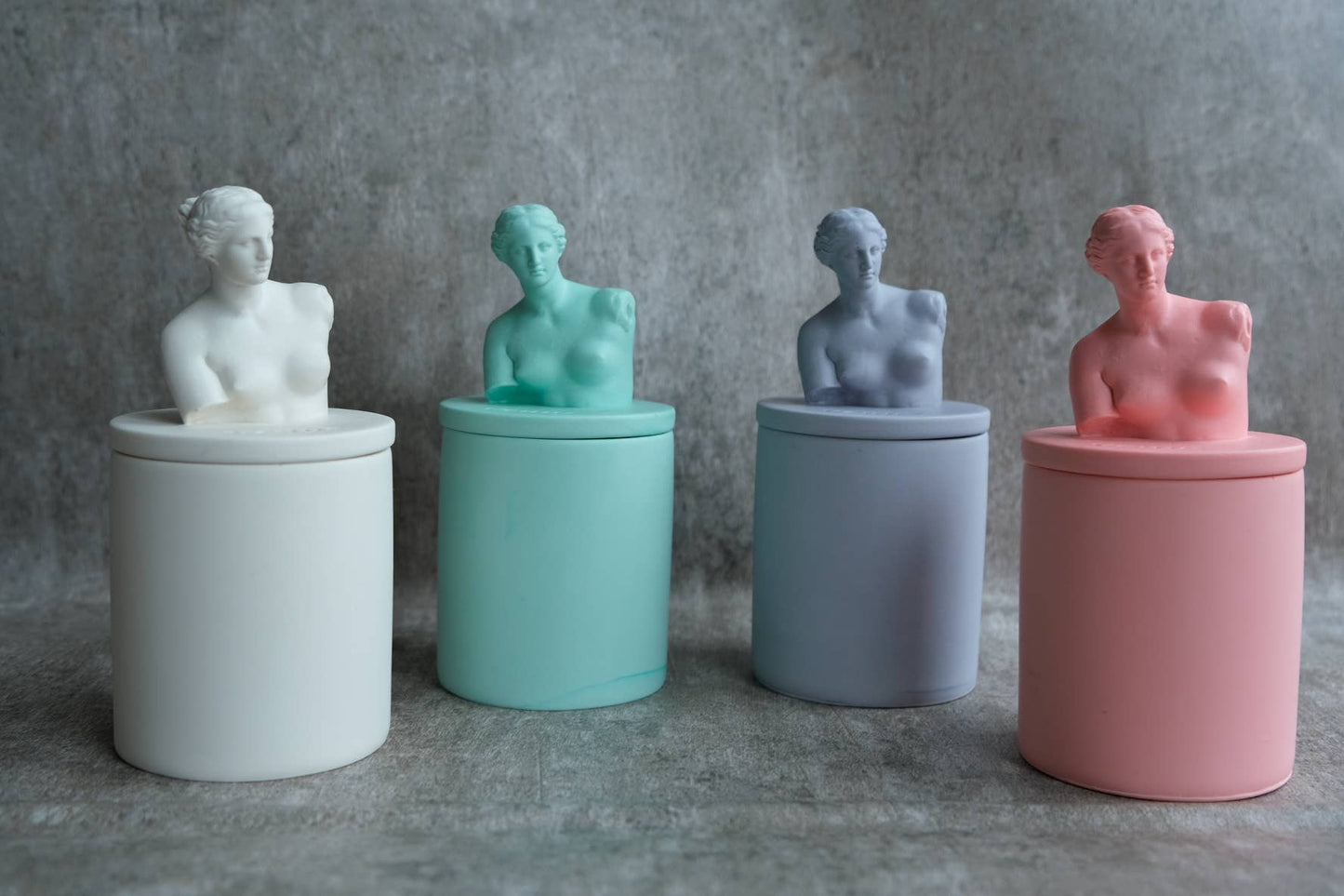 Bougie en bocal parfumée - Venus sculpture 