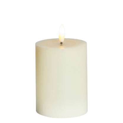 Bougie LED en Cire Pillier - Sirius