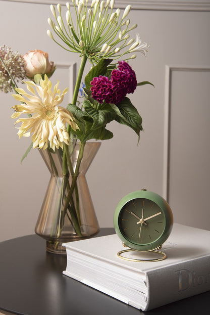 Réveil Alarme Globe D.9,5 cm - Present Time