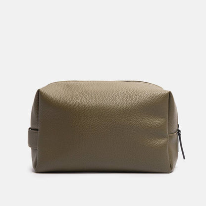 Grande trousse de toilette verte