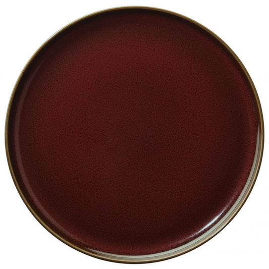 Assiette Plate Rusty Red x5- ASA