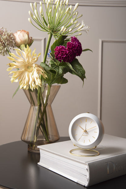 Réveil Alarme Globe D.9,5 cm - Present Time