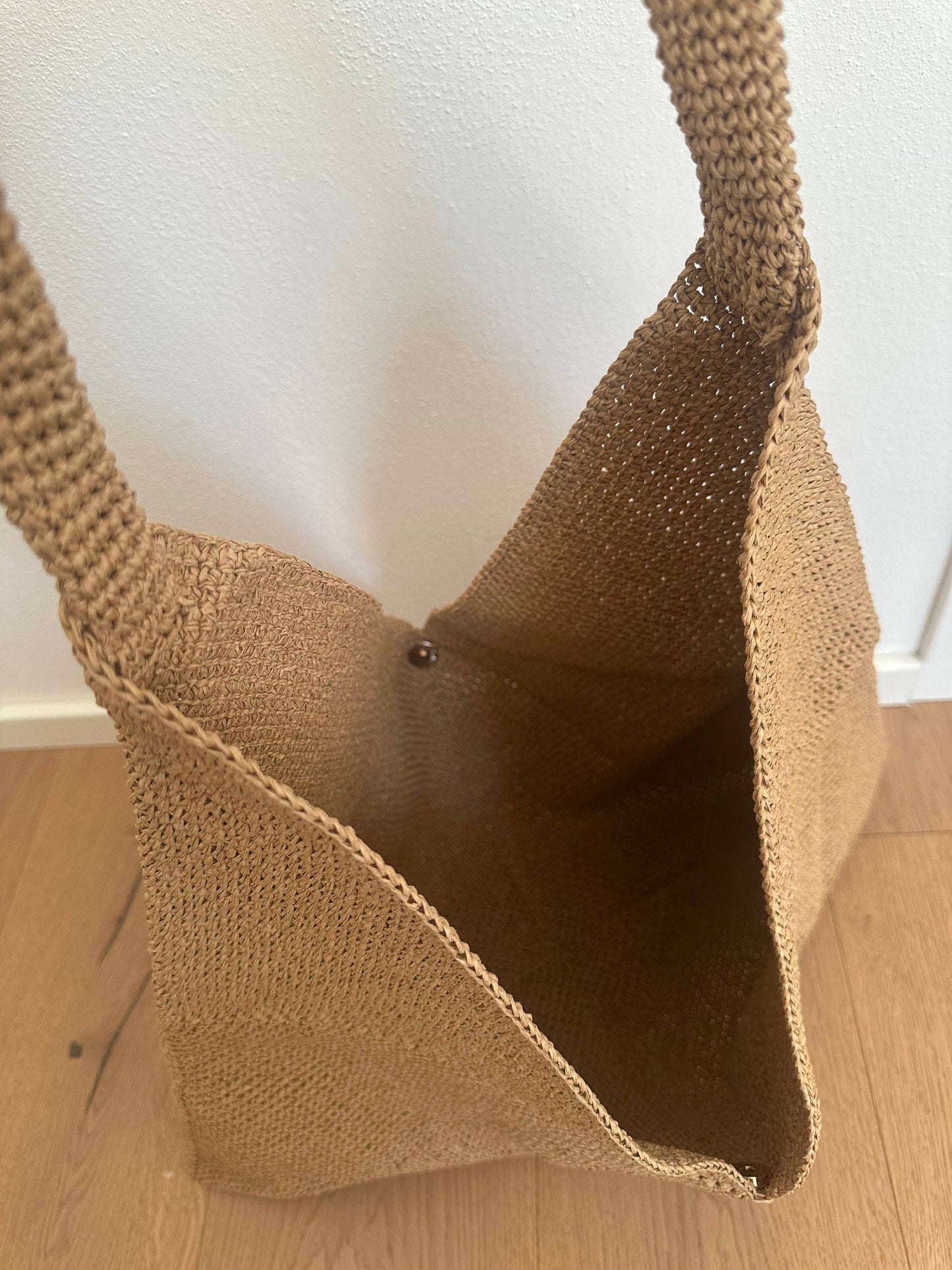 Tote-Bag en Raphia Marina, Fabrication Artisanale Italienne