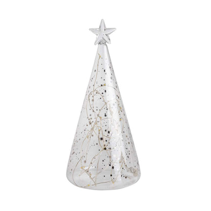 Sapin Lumineux LED en Verre H.22 / H.30 cm - Räder