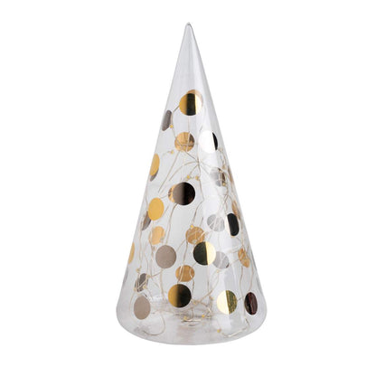 Sapin Lumineux LED en Verre H.22 / H.30 cm - Räder