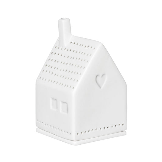 Photophore en Porcelaine Petite Maison Coeur - Räder