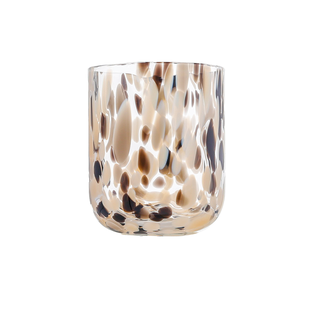 Set de 4 Verres Moucheté Doré, Noir ou Brun - Opjet