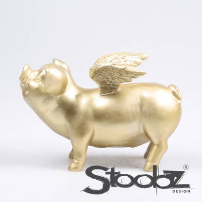 TIRELIRE COCHON AILÉ STOOBZ 14X25X15 CM | TIRELIRE |