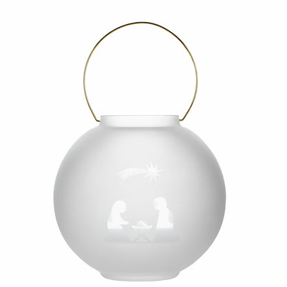 Lanterne en Verre Dépoli « Scène de la Nativité » - Räder