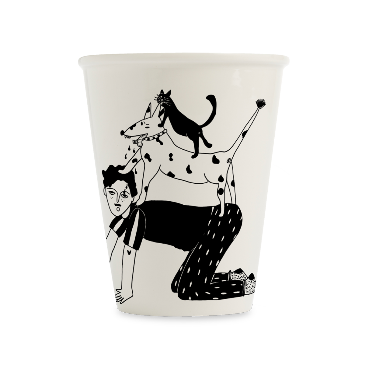 Tasse en Porcelaine "Tour des Amis" - Helen B