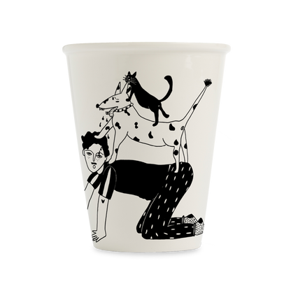 Tasse en Porcelaine "Tour des Amis" - Helen B