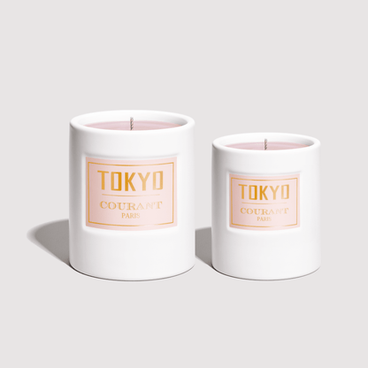 Bougie Parfumée Tokyo 230g, Jasmin & Ambre - Courant Paris