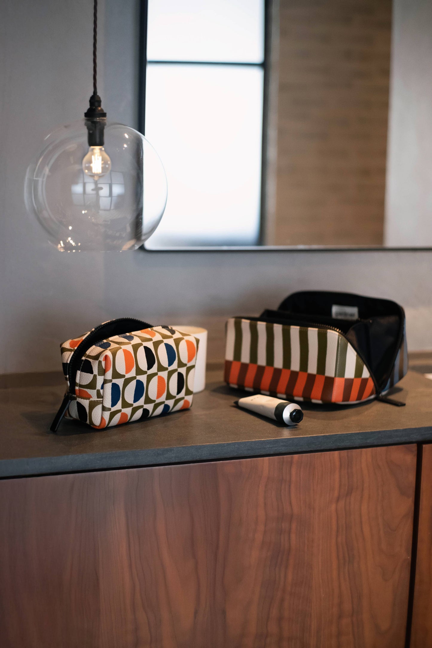 Sac de toilettage Geo Print