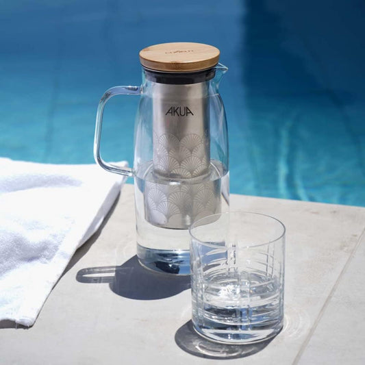 Carafe Filtrante au Charbon Actif et Coco 1,2L - Cookut