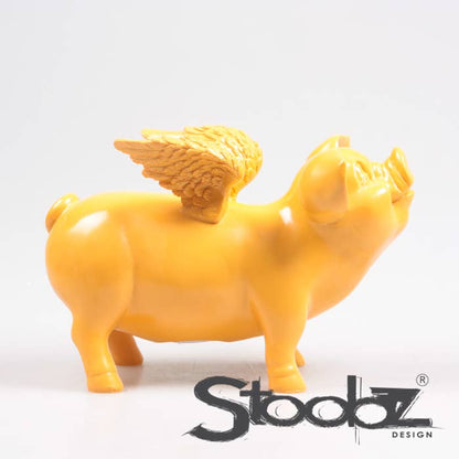 TIRELIRE COCHON AILÉ STOOBZ 14X25X15 CM | TIRELIRE |