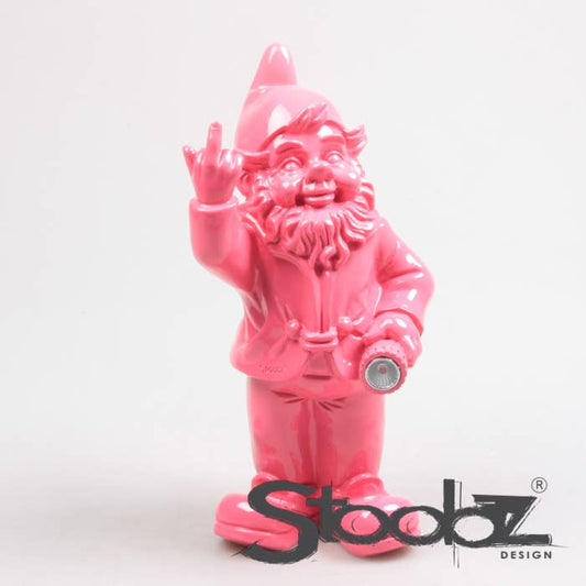 GNOME FUCK YOU SOLAIRE FUCHSIA 14X16X31 CM