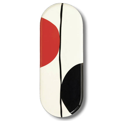 Plateau Zen en Métal Style Contemporain 15x40cm - Gangzaï