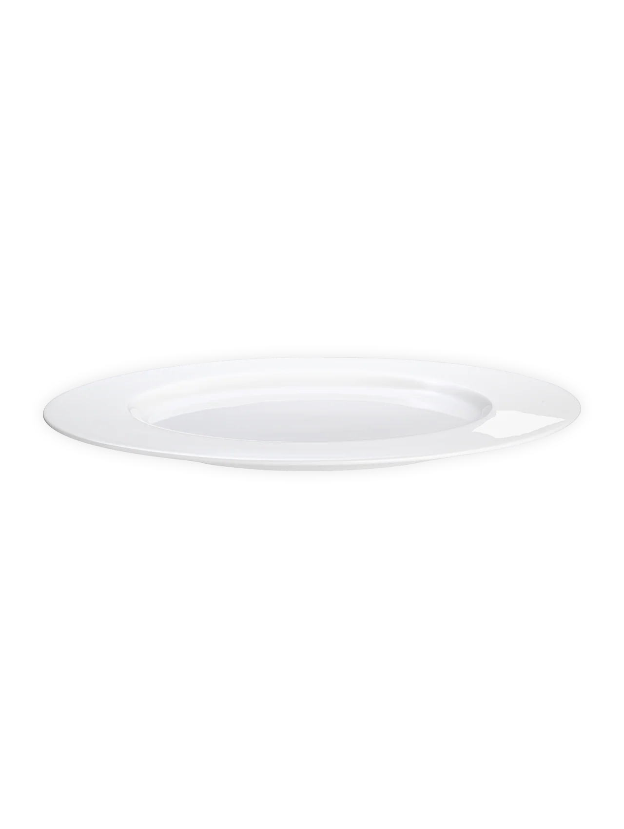 Assiette Plate en Porcelaine Fine "À table" D.24 : D.28 cm - Asa