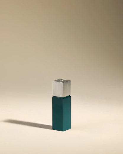 Bougeoir Oscar Bi-Colore Bleu Sarah - Maison Sarah Lavoine