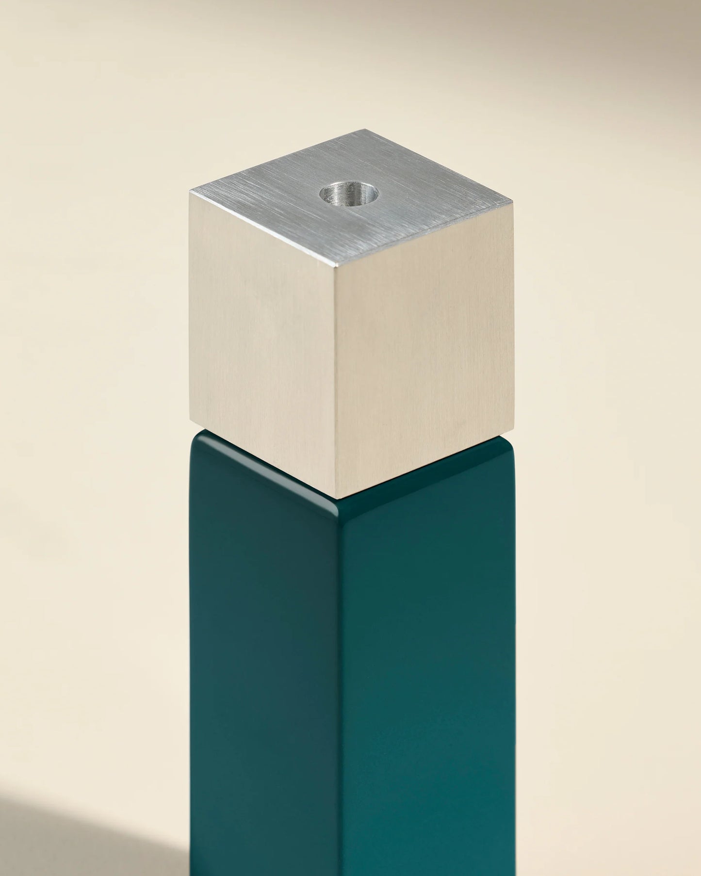 Bougeoir Oscar Bi-Colore Bleu Sarah - Maison Sarah Lavoine