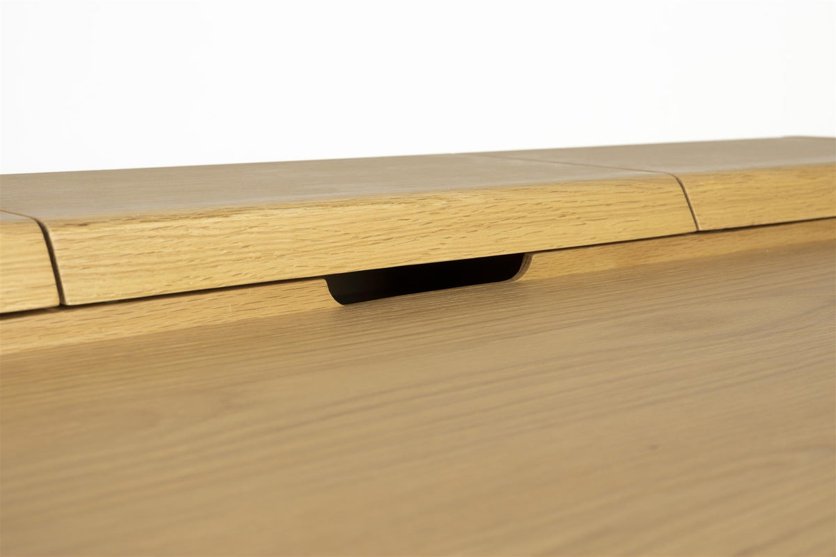 Bureau en Bois d'Hévéa 5 Compartiments - Zuiver