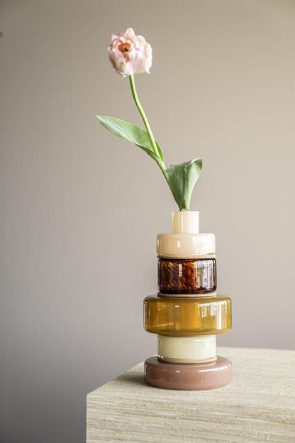 Vase Golas en Verre Soufflé Ajustable - By-Boo