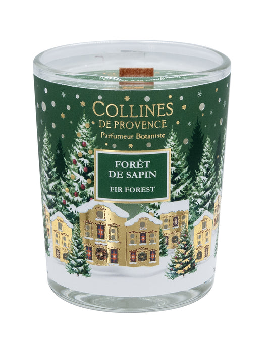 Bougie Parfumée 75g Fôret de Sapin - Collines de Provence