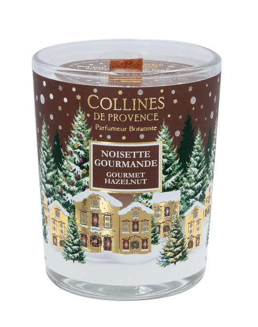 Bougie Parfumée 75g Noisette Gourmande - Collines de Provence