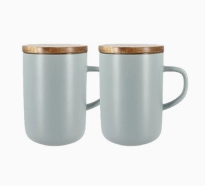 Mug Tisanière en Grès et Filtre en Inox 475 ml - Ogo Living