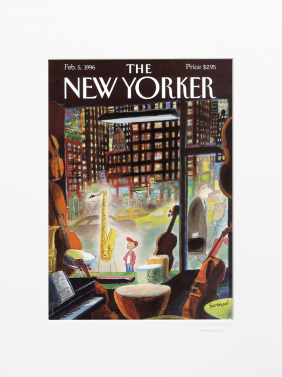 Affiche Poster "The New Yorker" 30x40 cm - Image Republic
