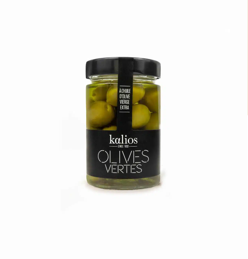 Olives Verte à l’Huile d’Olive 310g - Kalios