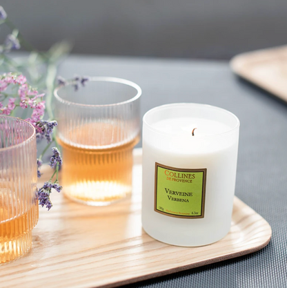 Bougie Parfumée 180g Verveine - Collines de Provence