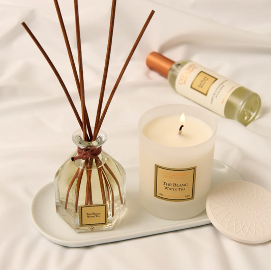 Bougie Parfumée 180g Thé Blanc - Collines de Provence
