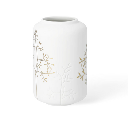 Vase en Porcelaine Feuillage Dorée 1L - Räder