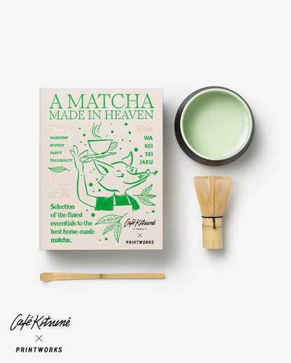 Coffret Kit Essentiel Préparation Matcha - Café Kitsuné x PrintWorks