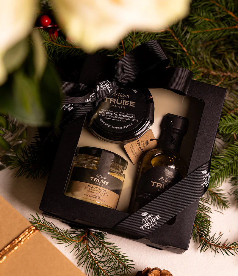 Coffret Trio Raffiné de Condiment à la Truffe - Artisan de la Truffe