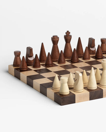 Coffret Plateau de Jeu d'Échecs en Bois - PrintWorks