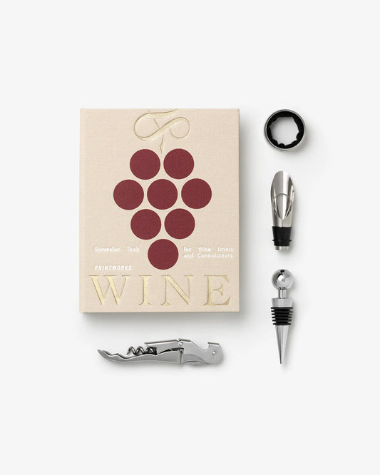 Coffret kit Essentiel Dégustation de Vin - PrintWorks