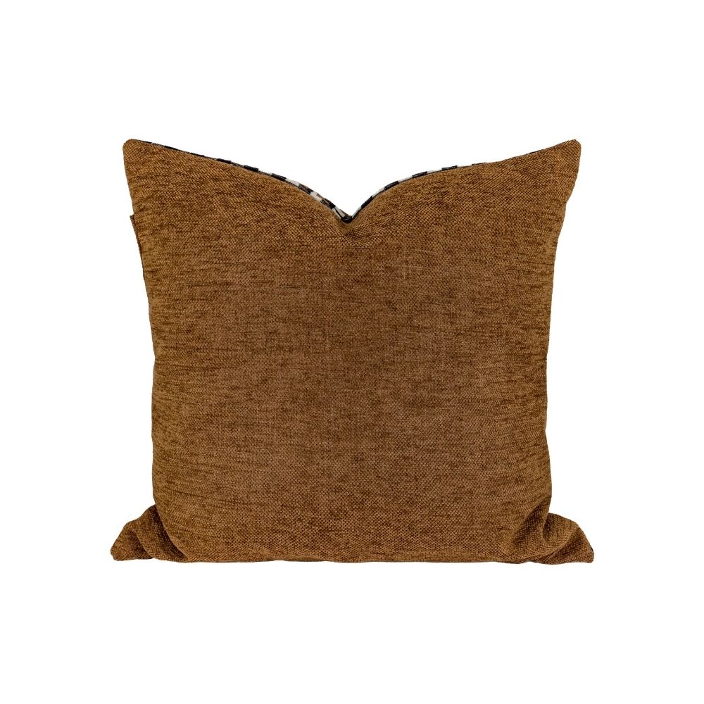 Coussin Bi-Face Milo en Velours 50x50 cm - Bedandphilosophy