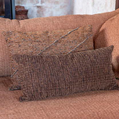 Coussin Maloon Bi-Face Velours 30x60 cm - Bedandphilosophy