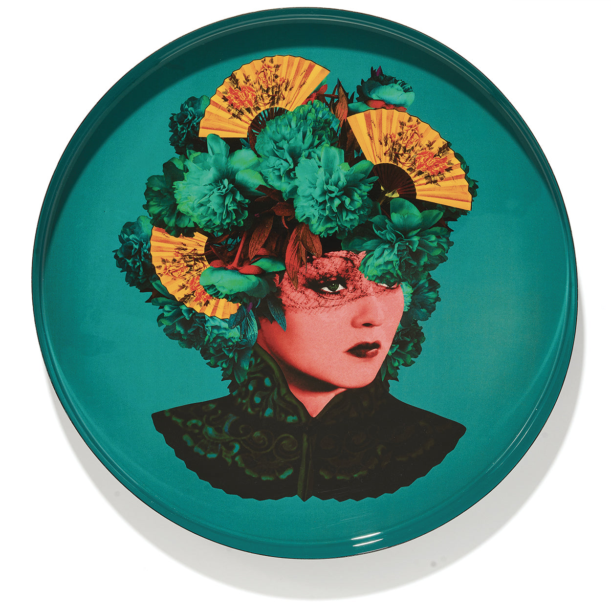 Plateau Rond Felicia D.33 cm - Gangzaï