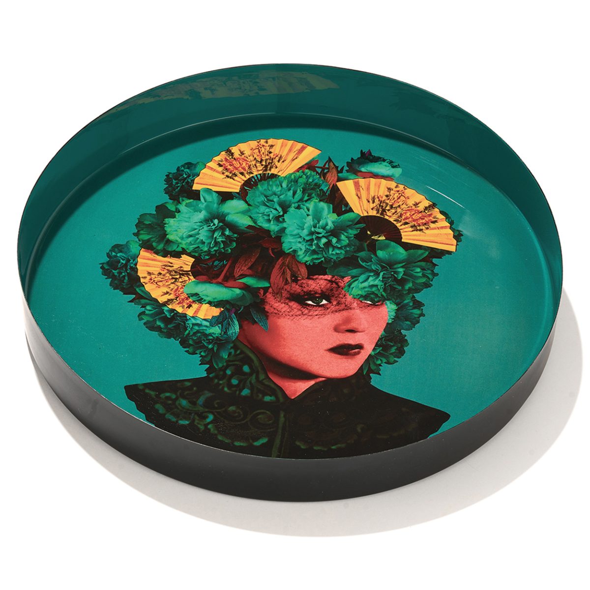 Plateau Rond Felicia D.33 cm - Gangzaï