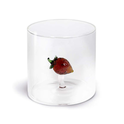 Gobelet en Verre Borosilicate Fruit / Fleur 3D - WD Lifestyle