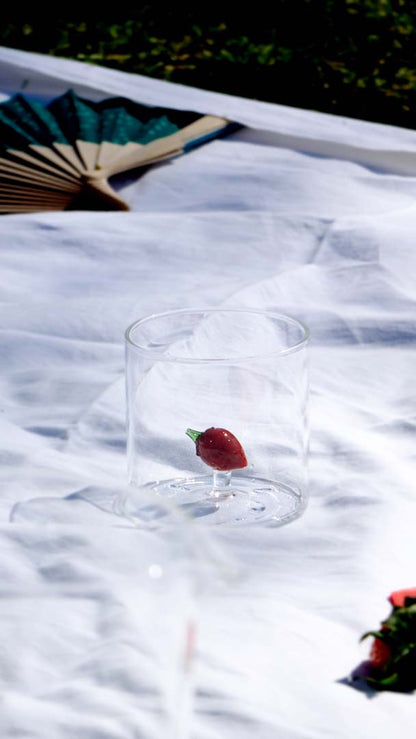 Gobelet en Verre Borosilicate Fruit / Fleur 3D - WD Lifestyle