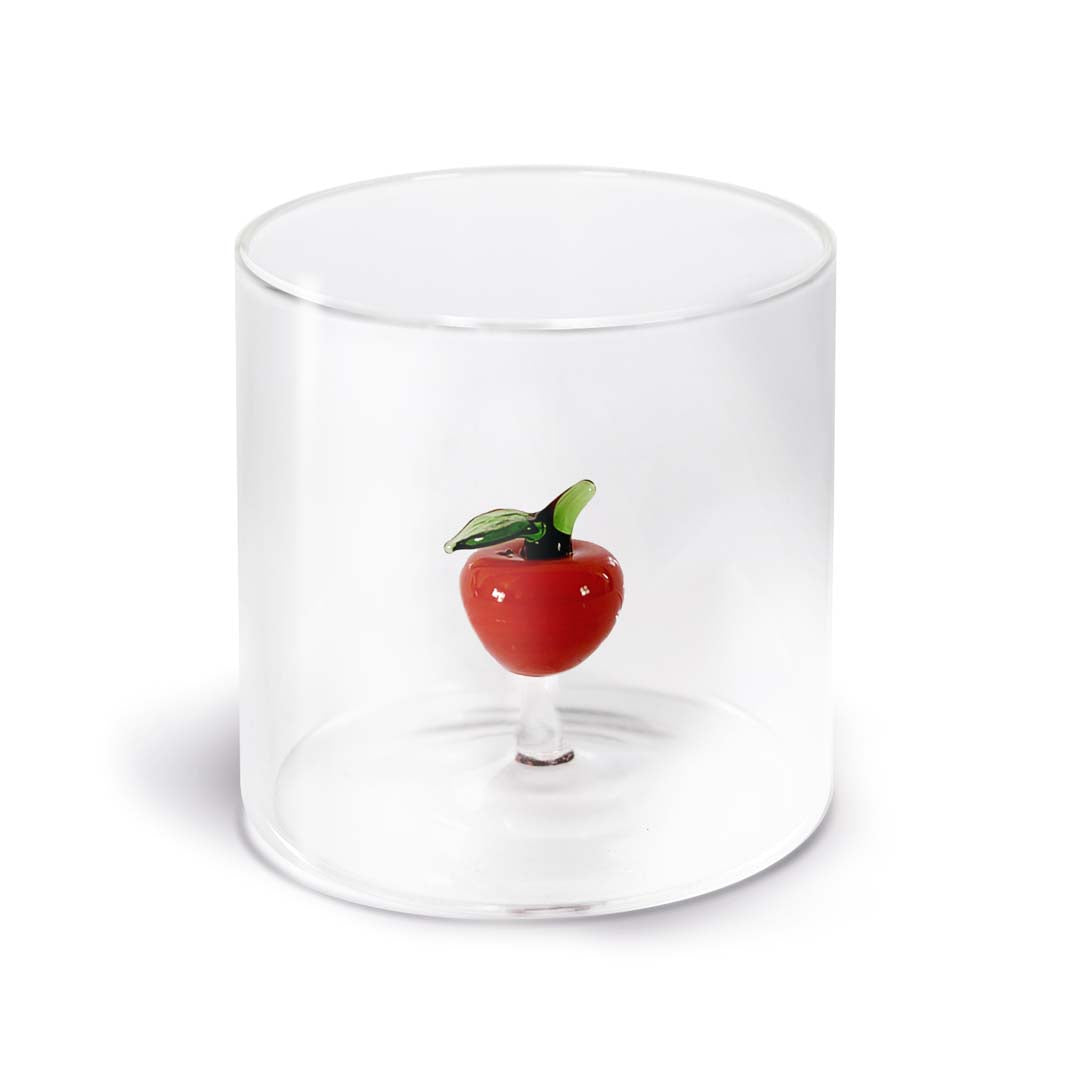 Gobelet en Verre Borosilicate Fruit / Fleur 3D - WD Lifestyle