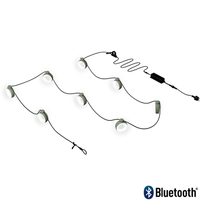 Guirlande Hoop Cactus LED Bluetooth 12 m. - Fermob