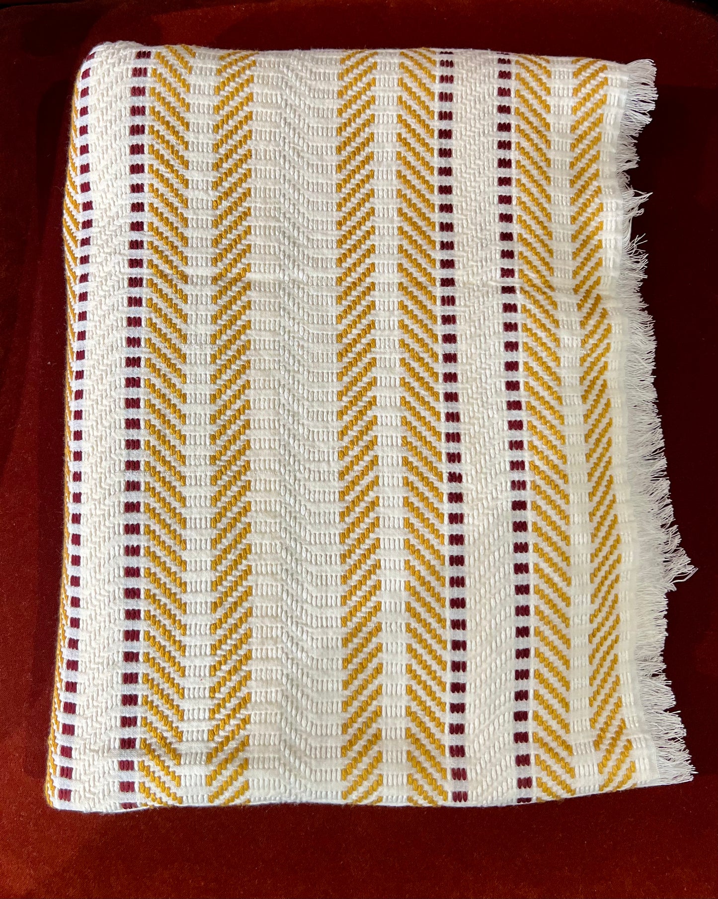 Plaid Arroz Rayé 150x220 cm - Maison Sarah Lavoine