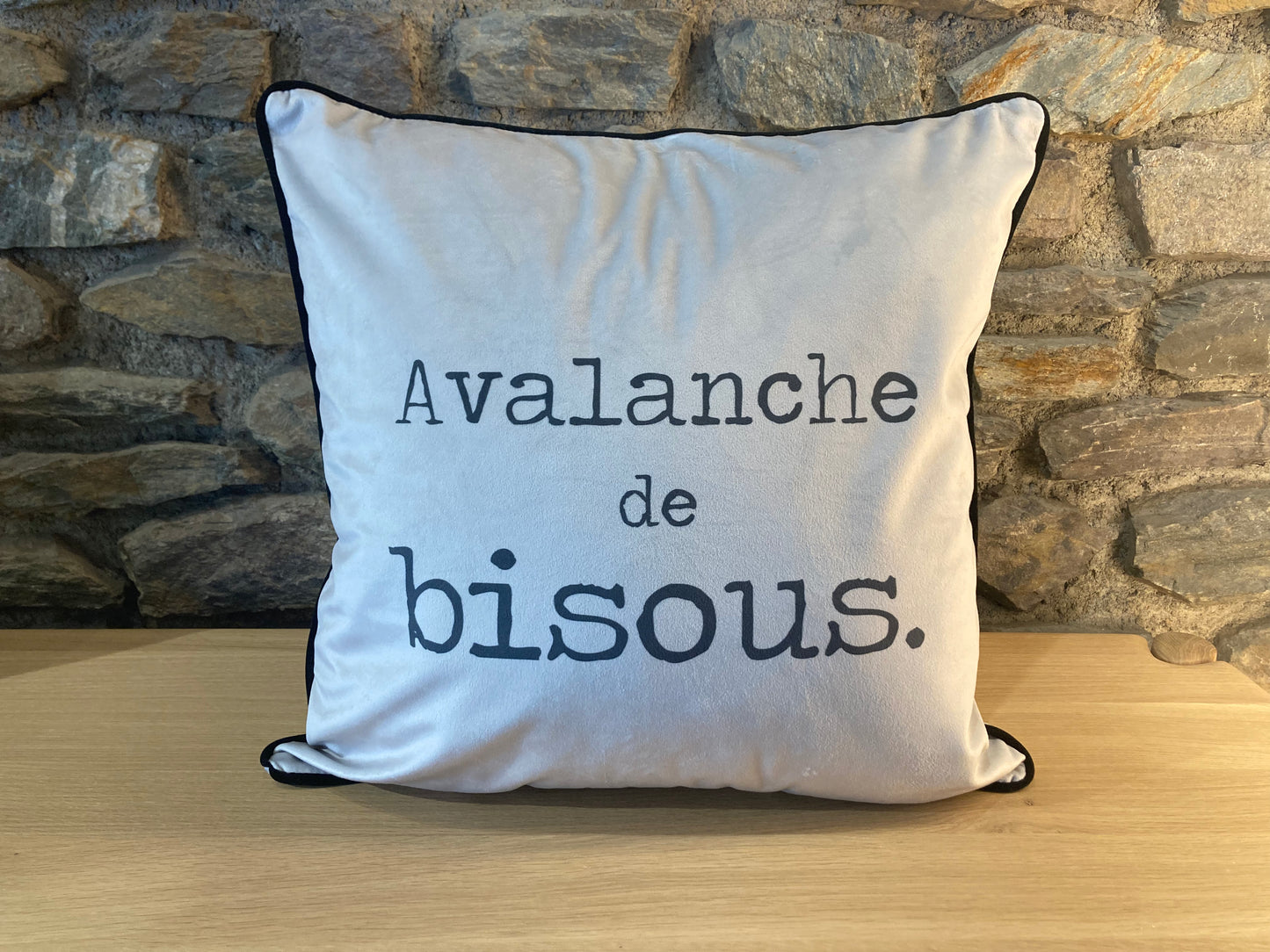 Housse de Coussin Avalanche de BIsous - Podevache